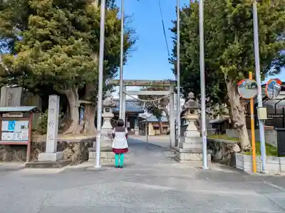 八阪神社の鳥居
