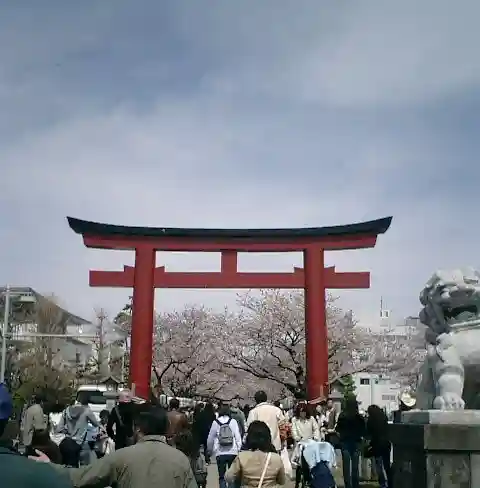 鶴岡八幡宮の鳥居