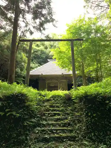 安房大杉神社の鳥居