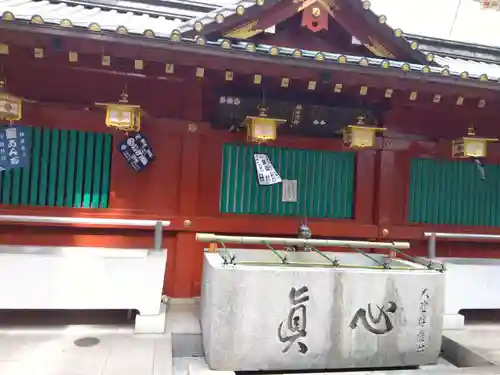 神田神社（神田明神）の手水舎