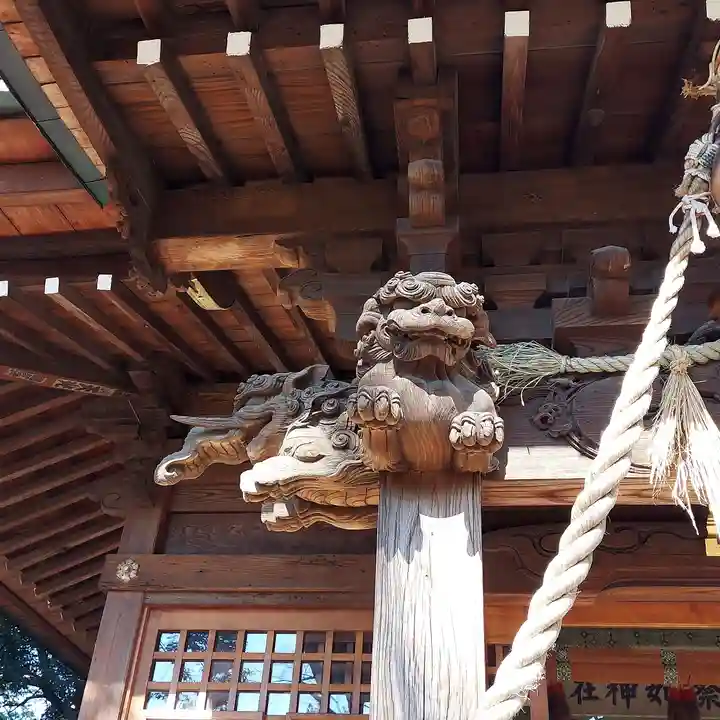 八雲氷川神社の芸術