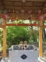 厚真神社の手水舎
