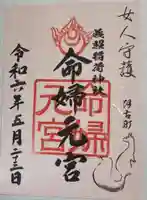 義照稲荷神社・稲荷命婦元宮(建勲神社末社)の御朱印