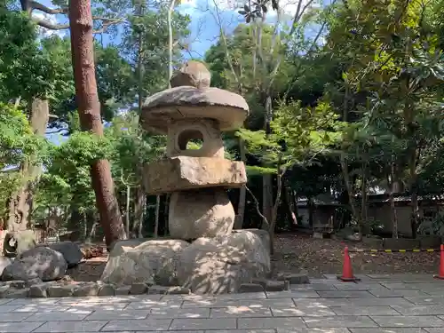 越ヶ谷久伊豆神社の庭園