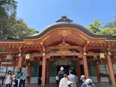 長岡天満宮の本殿・本堂