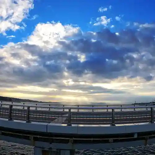 江島神社の景色