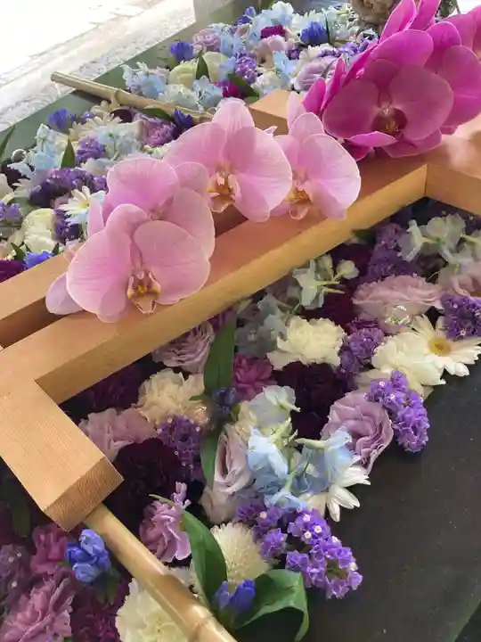 帯廣神社の手水舎