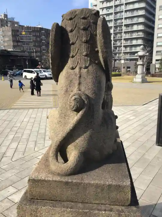 築地本願寺(本願寺築地別院)の狛犬