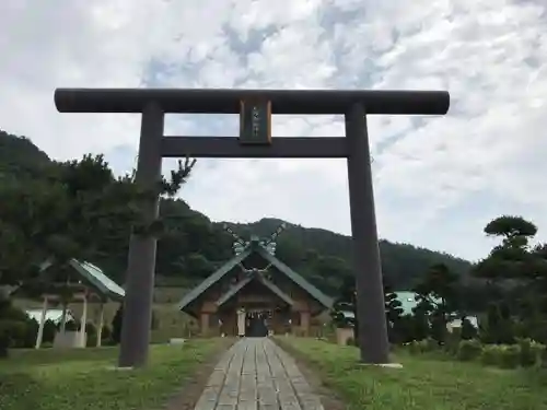 札幌御嶽神社の鳥居