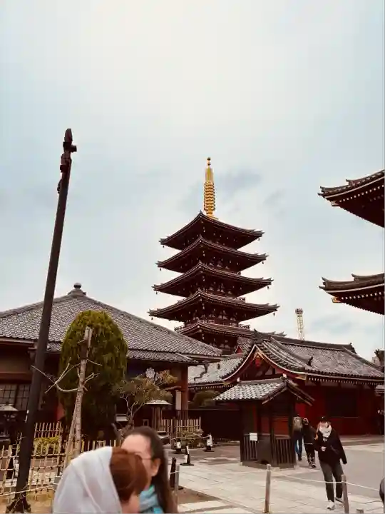 浅草寺の塔