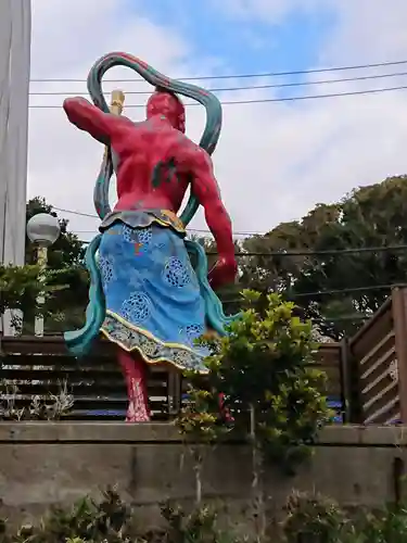 最福寺別院江の島大師の像