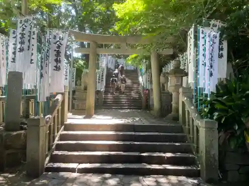 八百富神社の鳥居