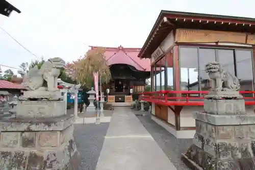 大鏑神社の狛犬