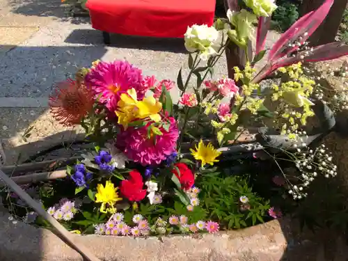 水堂須佐男神社の手水舎