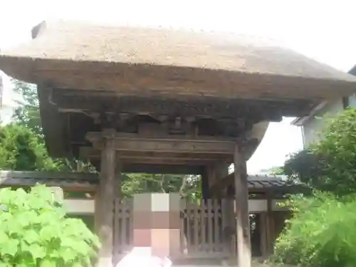 極楽寺（霊鷲山感應院極楽律寺）の山門・神門