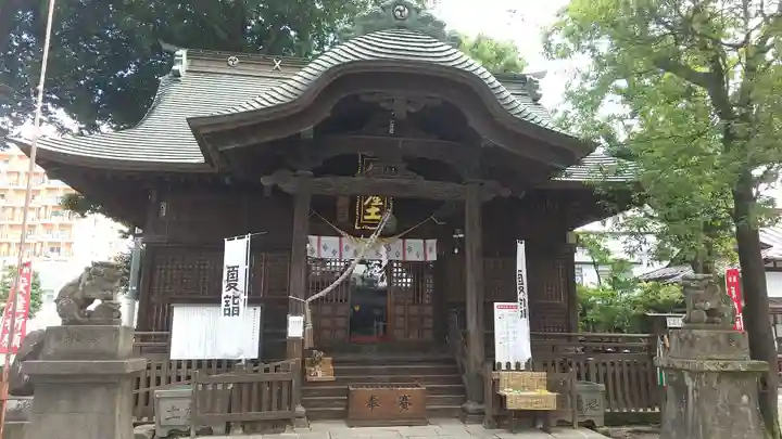 阿邪訶根神社の本殿・本堂