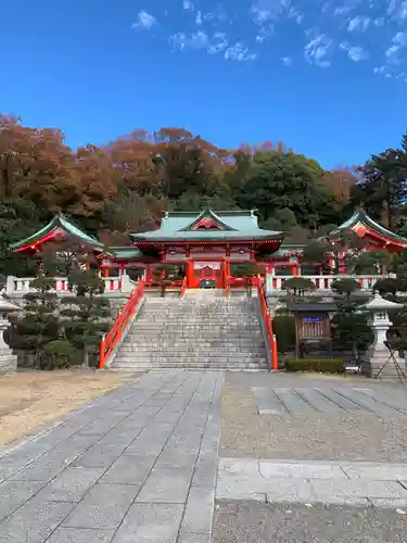 足利織姫神社の本殿