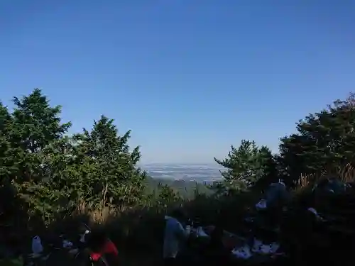 大山阿夫利神社の景色