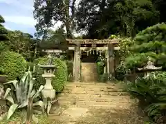 天山社の鳥居