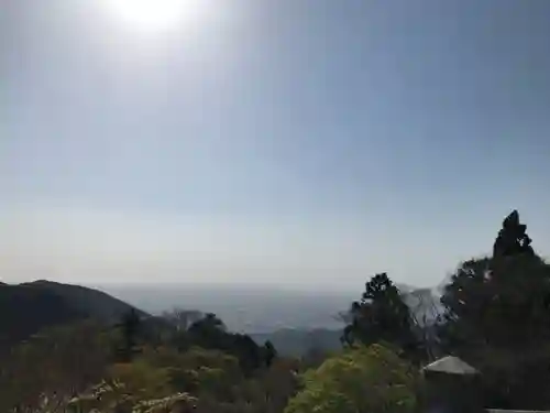 大山阿夫利神社の景色