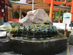 箱根神社の手水