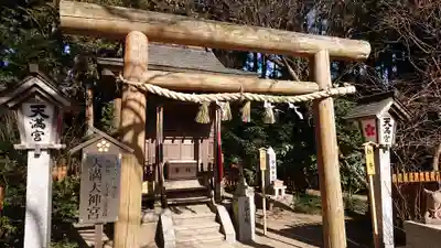 水戸八幡宮の鳥居