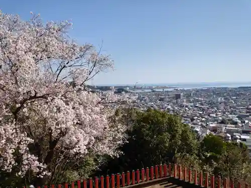 神倉神社（熊野速玉大社摂社）の景色