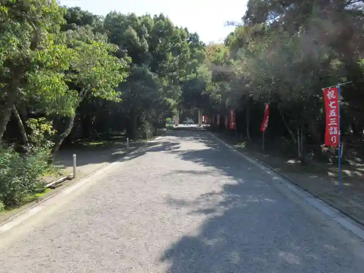 竈山神社の自然