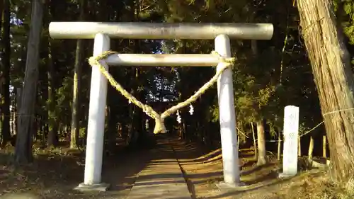 筑波神社の鳥居