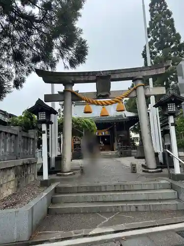 奥田神社の鳥居