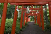 阿寒湖稲荷神社の鳥居