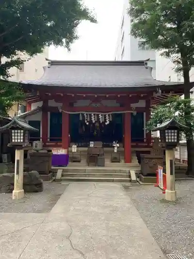 日本橋日枝神社の本殿