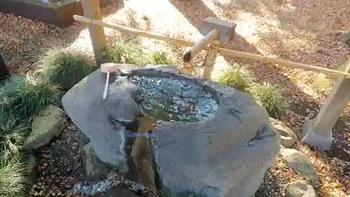 馬場氷川神社の手水