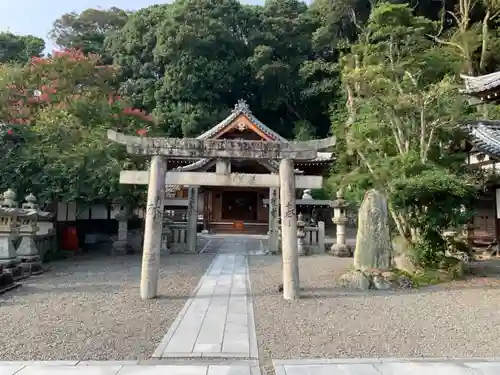 繁多寺の鳥居