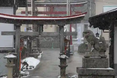 大鏑神社の鳥居