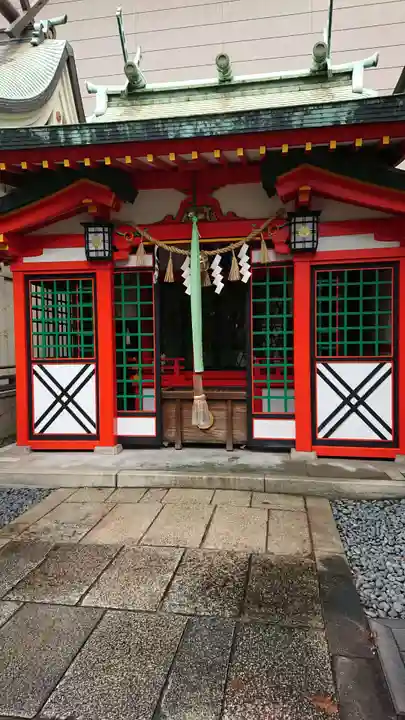坐摩神社の本殿・本堂