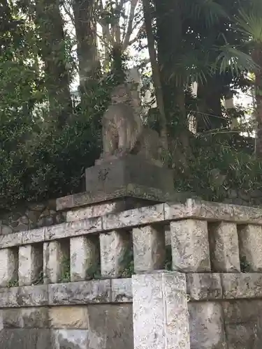 代々木八幡宮の狛犬