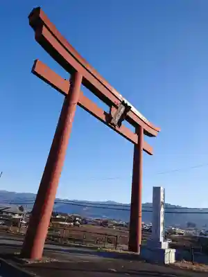 甲斐國一宮 浅間神社の鳥居
