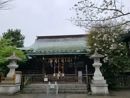 新宿下落合氷川神社の本殿・本堂
