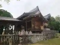 小口神社(城屋敷)の本殿・本堂