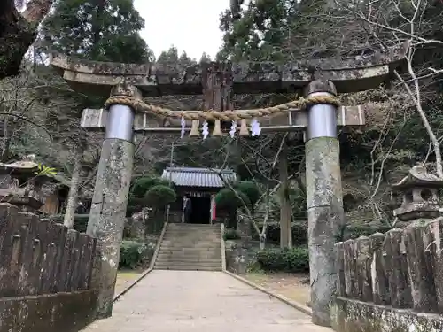 崎津諏訪神社の鳥居