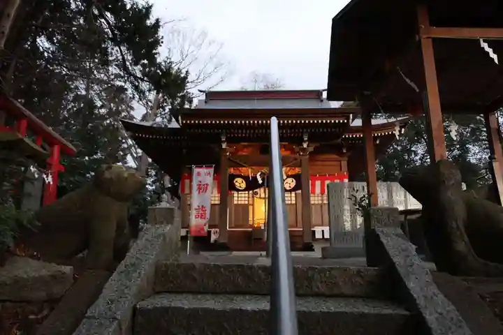 阿久津「田村神社」(郡山市阿久津町)旧社名:伊豆箱根三嶋三社の本殿・本堂