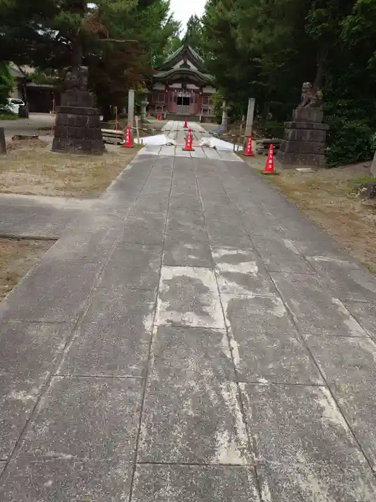 鹿嶋神社の庭園