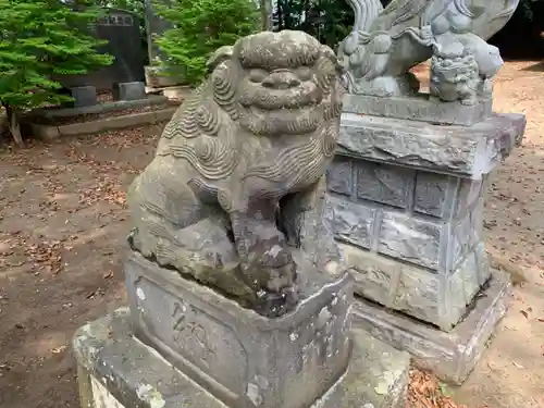 戸隠神社の狛犬