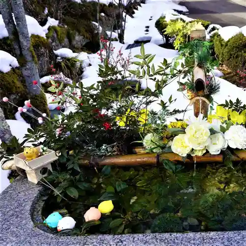 陽林寺の手水舎