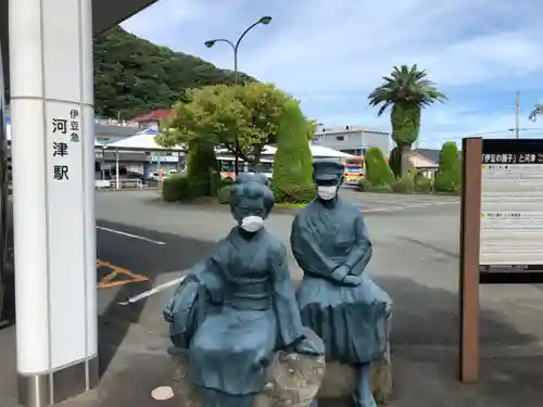 かっぱの寺 栖足寺の像