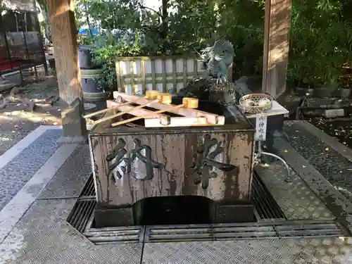素盞雄神社の手水舎
