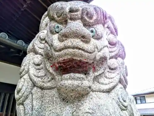 神明神社の狛犬