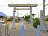 神明社(西福田5)の鳥居