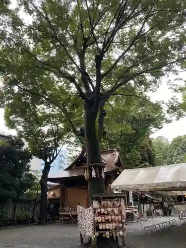 子安神社の庭園